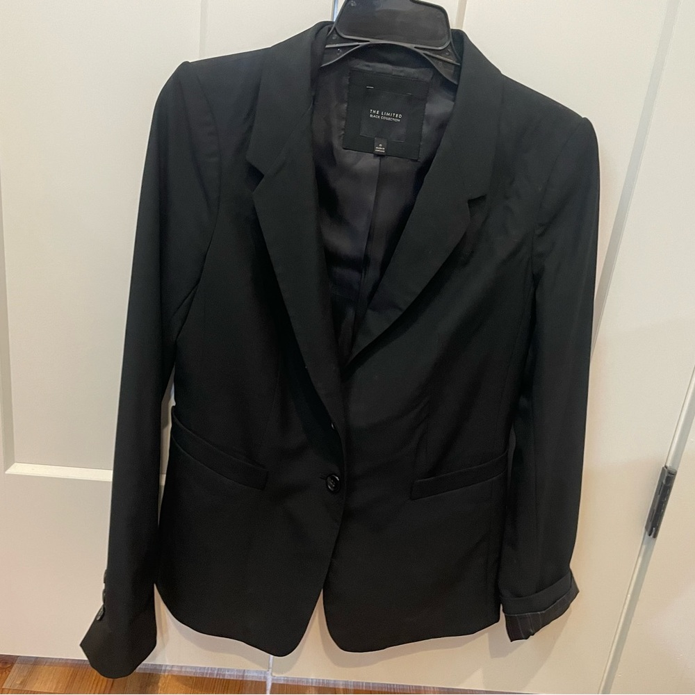 The Limited, Black Collection-- lined, black suit jacket NWOT